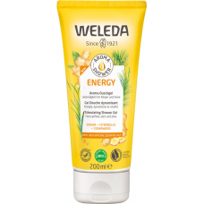 Weleda Aroma Shower Energy – Арома-гель для душа с эфирными маслами имбиря, цитронеллы и кедра, 200 мл