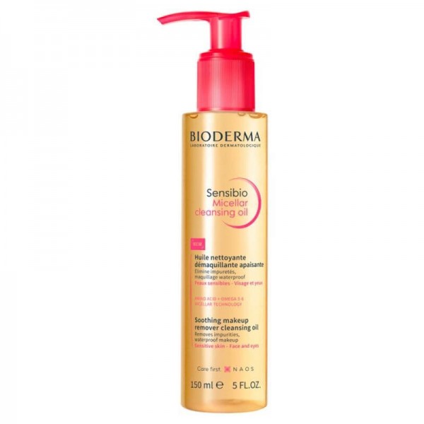 Bioderma Sensibio Micellar Cleansing Oil – Мицеллярное очищающее масло для снятия макияжа, 150 мл
