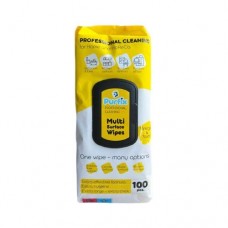 Вологі універсальні серветки для прибирання Purfix 100 шт