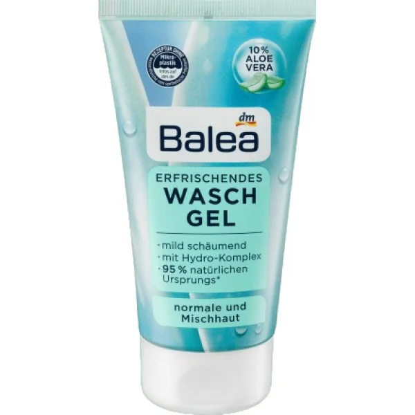 Гель для вмивання з алое вера Balea Waschgel Erfrischendes mit Aloe Vera, 150 мл