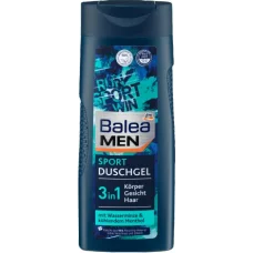 Мужской освежающий гель для душа Balea Men Sport 3в1, 300 мл
