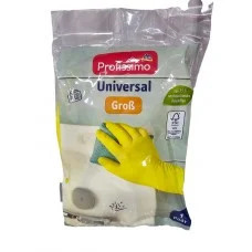 Резиновые перчатки для уборки в доме Profissimo 1 пара (размер - L)