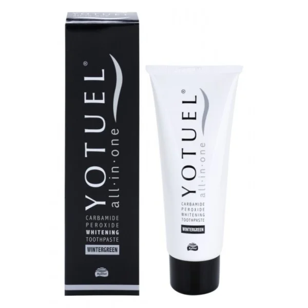 Зубная паста Yotuel All In One Wintergreen Whitening отбеливающая