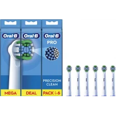 Змінні насадки ORAL-B Precision Clean EB20RX, 6 шт