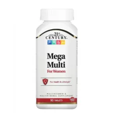 21st Century, Mega Multi, для жінок, 90 таблеток
