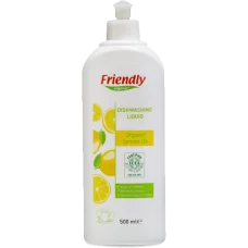 Friendly Organic – Органическое средство для мытья посуды с лимонным соком, 500 мл