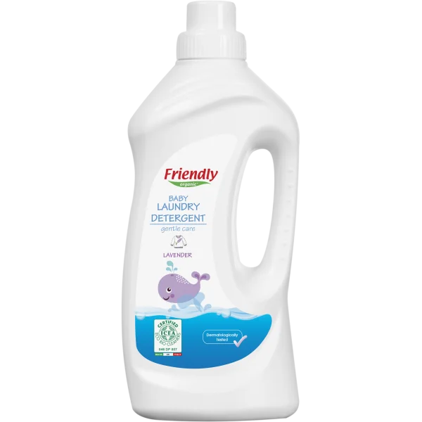 Friendly Organic – Органическое средство для стирки детского белья с ароматом лаванды, 1000 мл