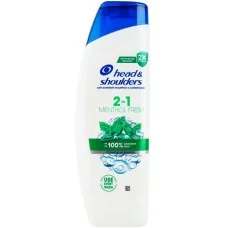 Шампунь та бальзам 2в1 свіжість ментолу Head & Shoulders 330 мл