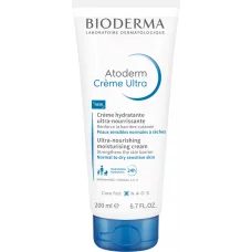 Bioderma Atoderm Crème Ultra – Ультра-живильний крем для нормальної та сухої чутливої шкіри, 200 мл