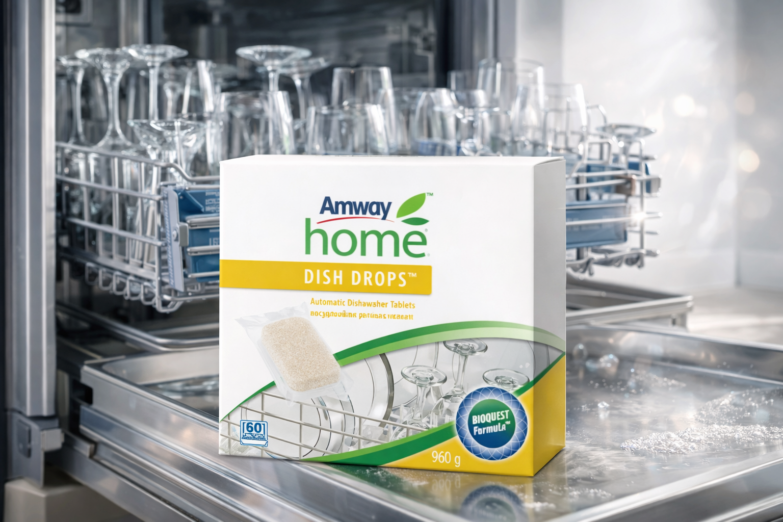 эффективное мытьё посуды Dish Drops