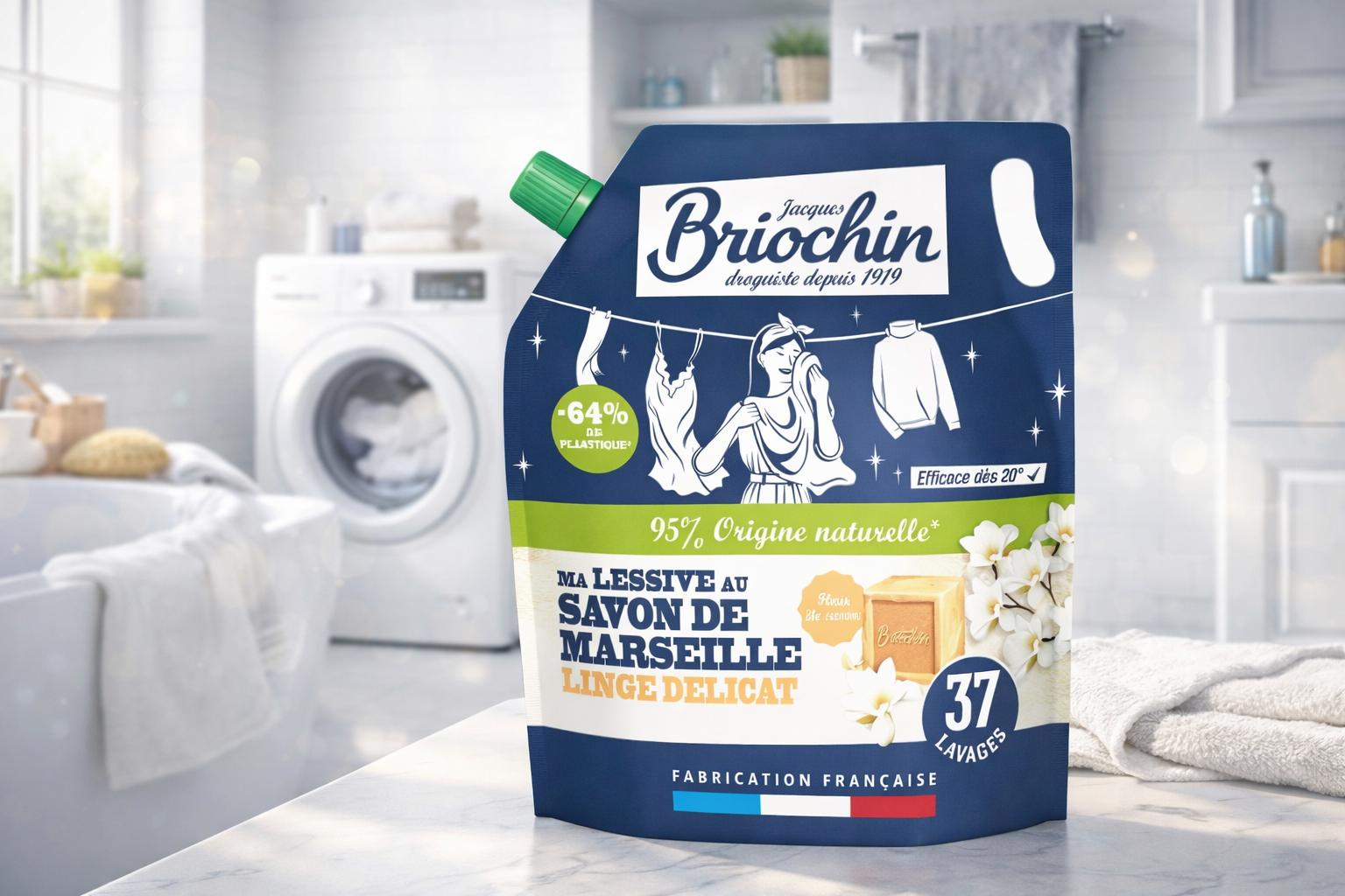 концентрат для стирки деликатных тканей Briochin 1,7 л