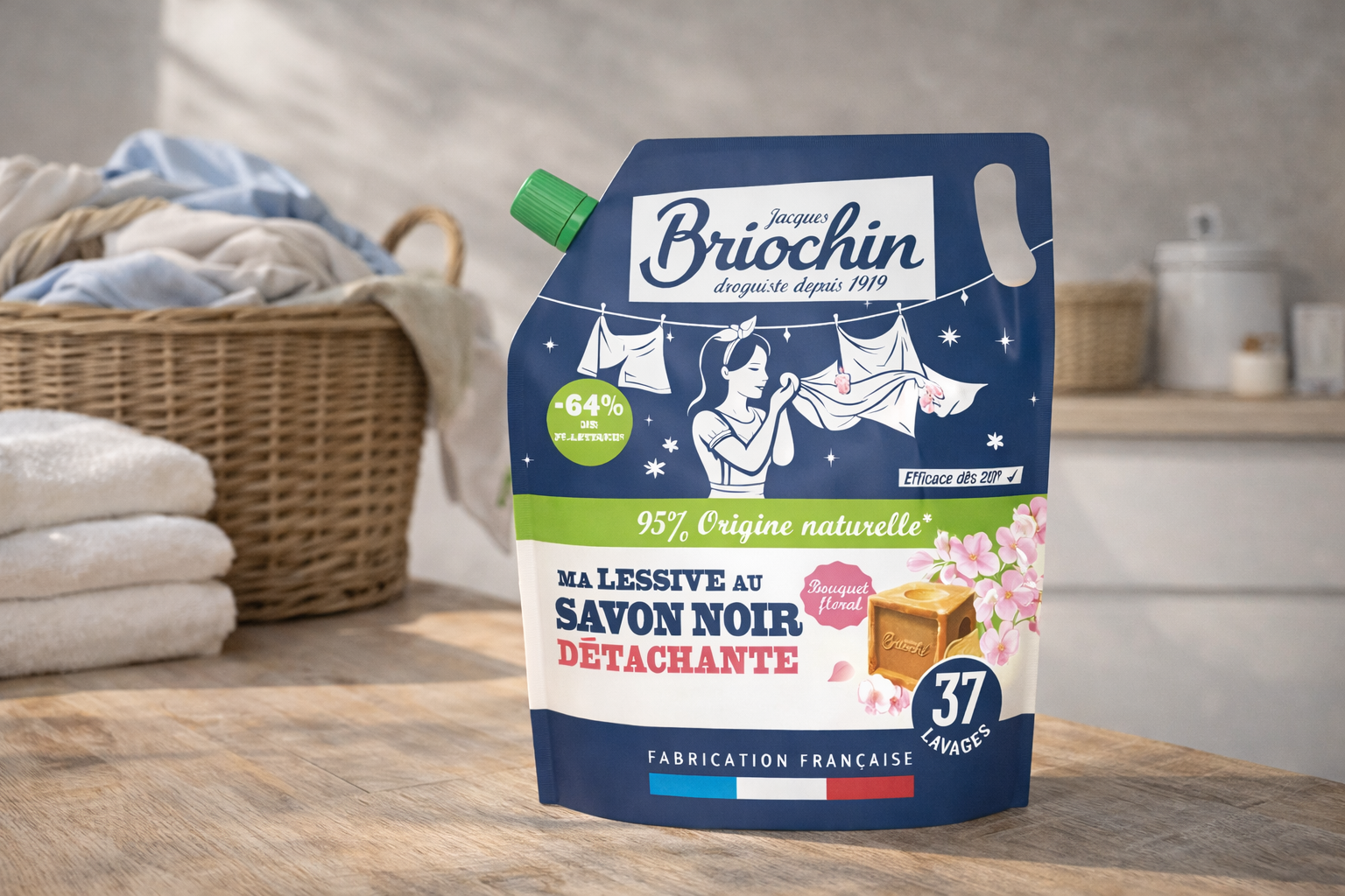 концентрат для стирки и удаления пятен Briochin 1,7 л