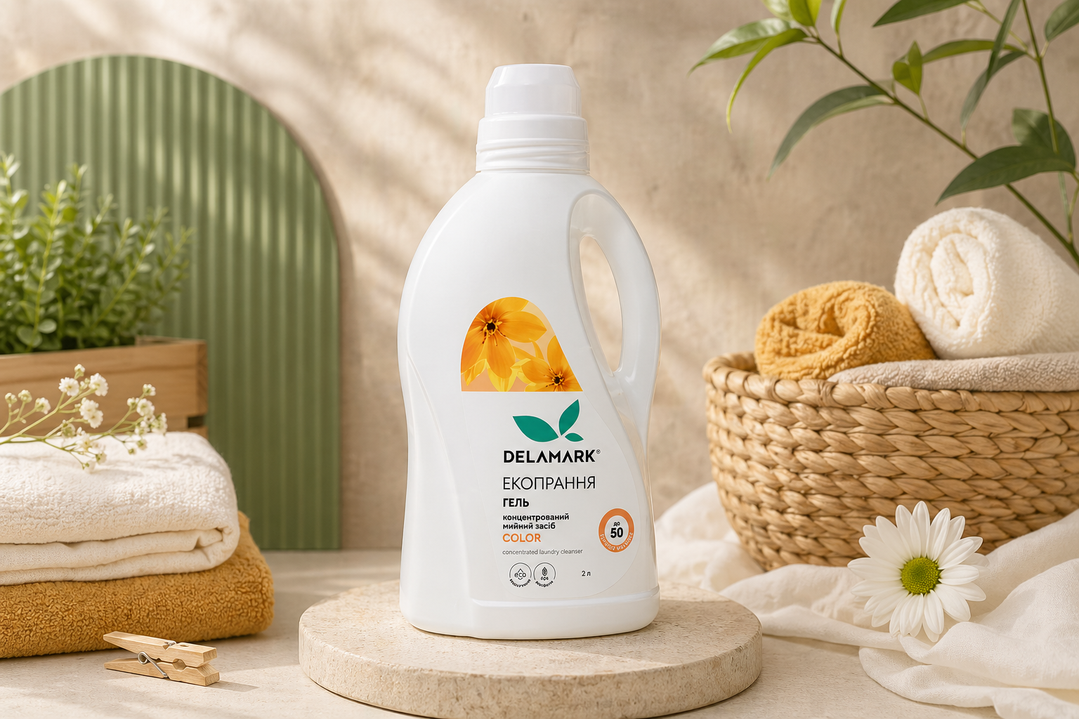 гель для стирки delamark baby color universal выбор