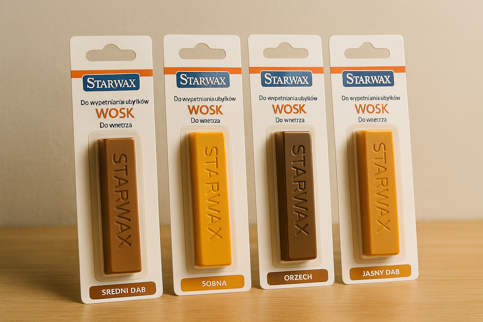 виды воска Starwax для мебели