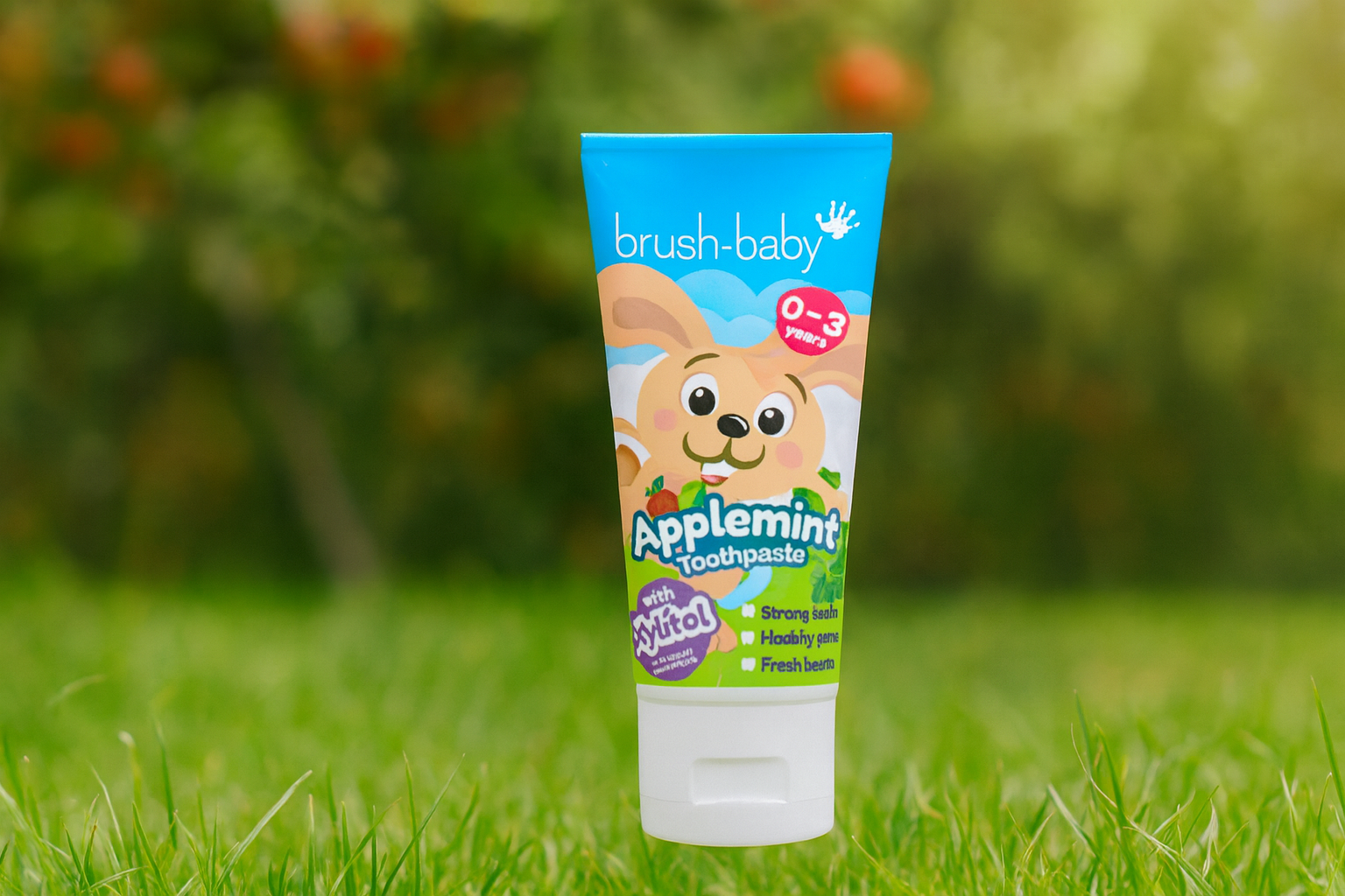 детская зубная паста Brush Baby от 0 до 3 лет