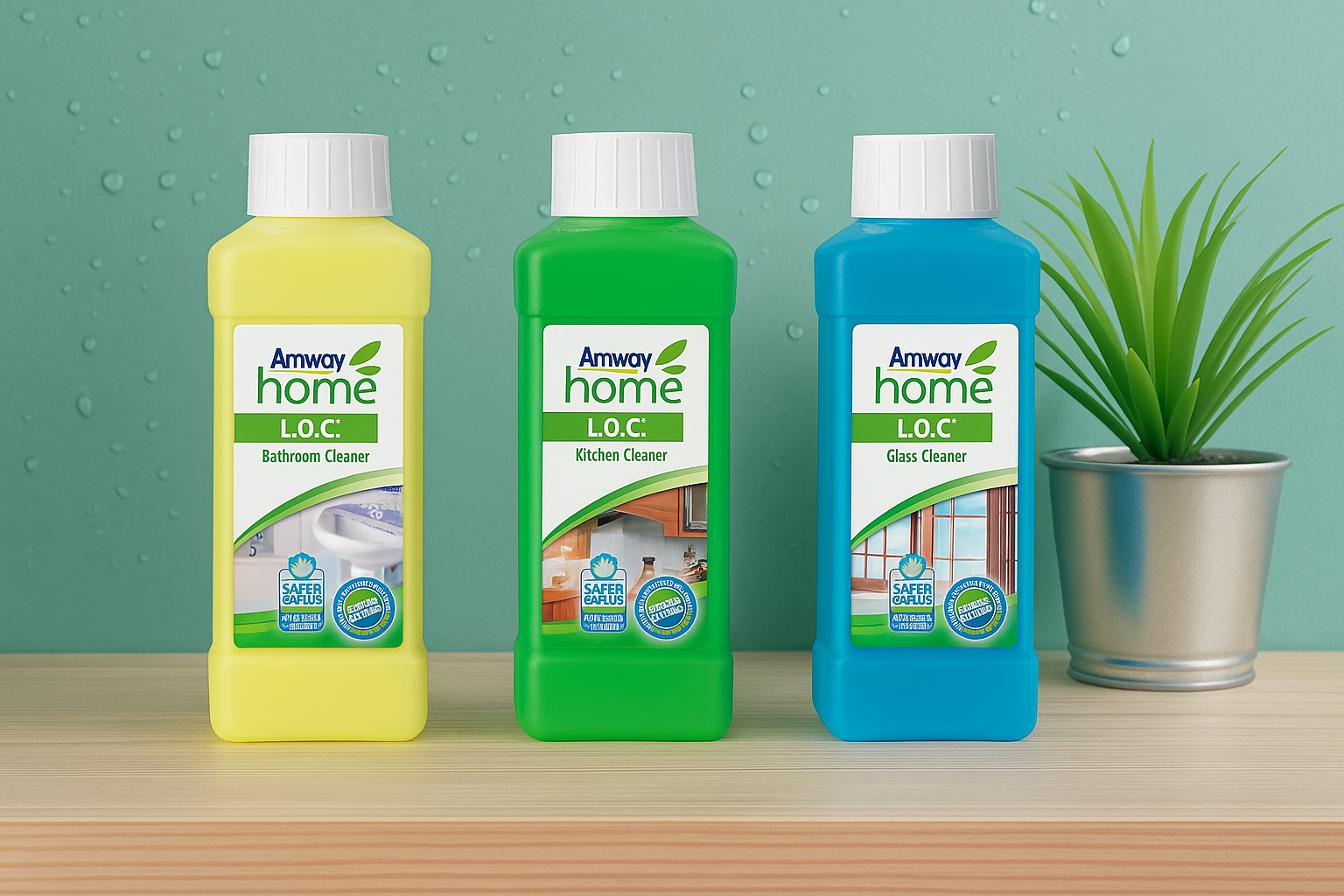 средства Amway L.O.C. для уборки дома