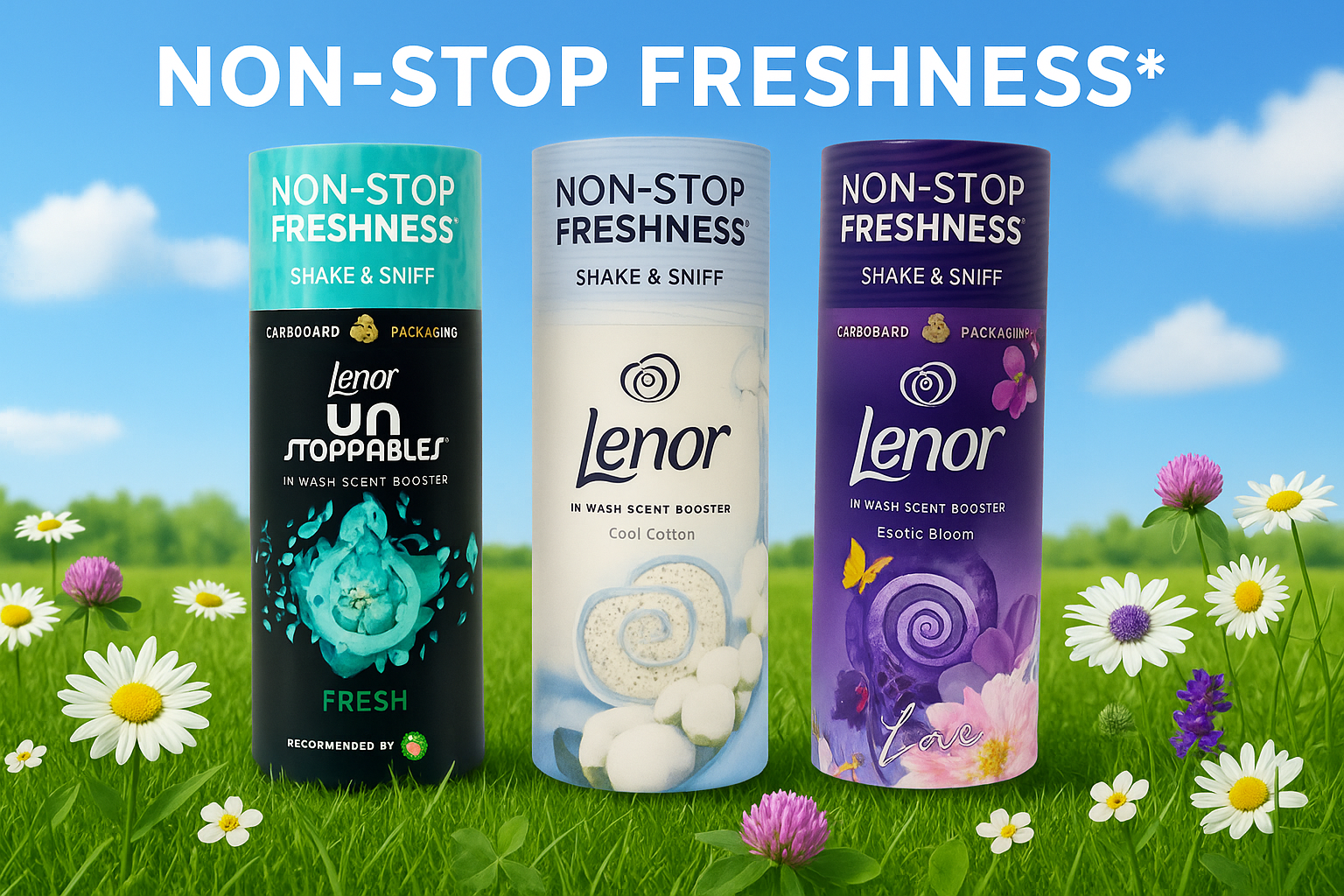 гранулы Lenor аромат для белья