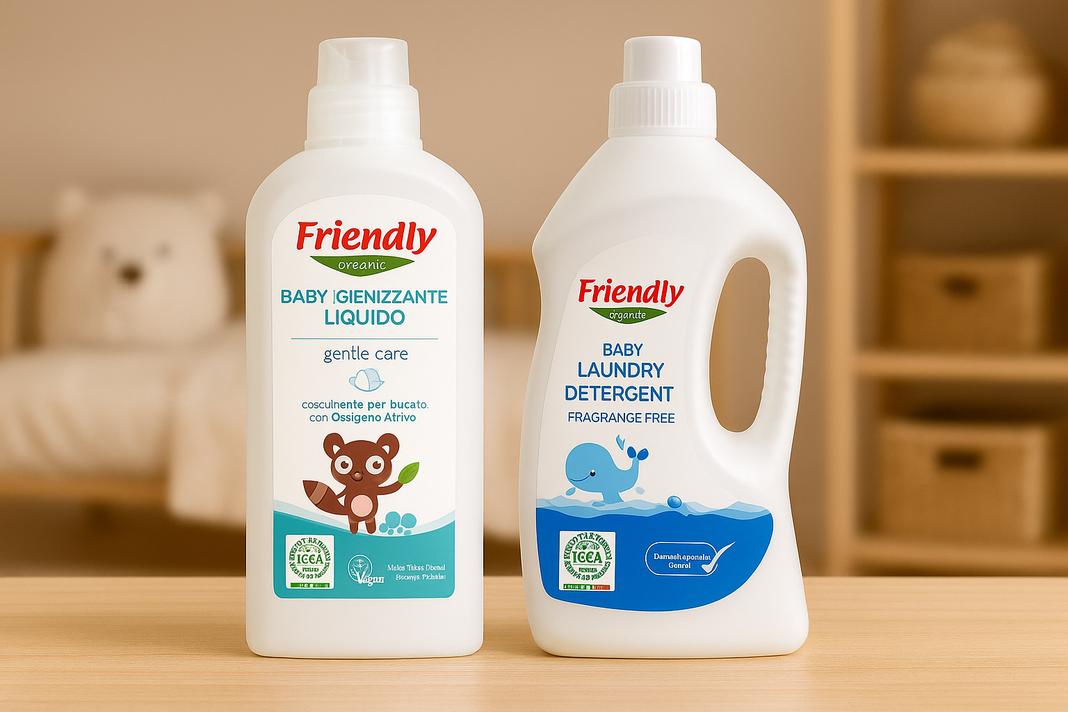 эко средства для детей Friendly Organic