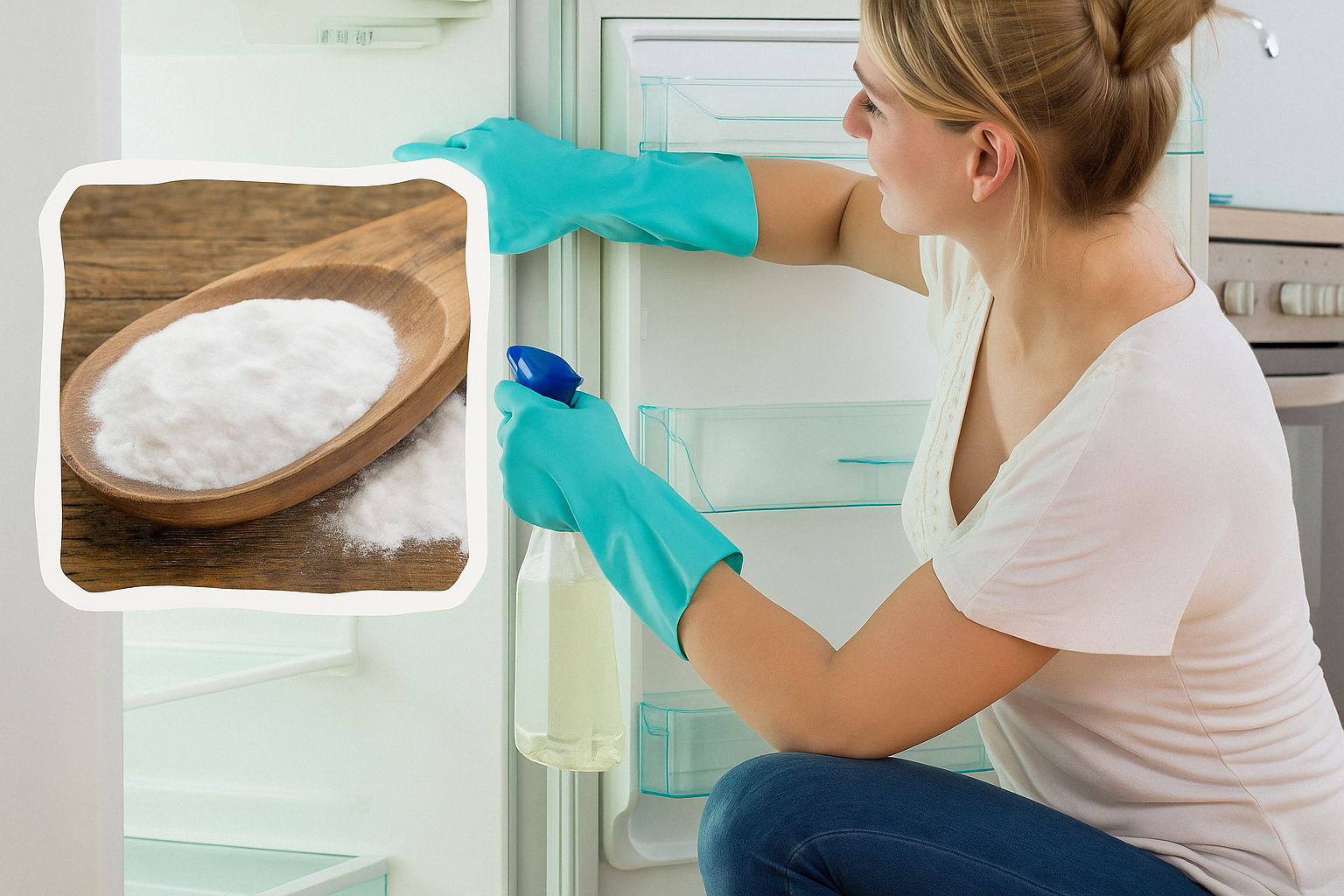 как убрать запах в холодильнике